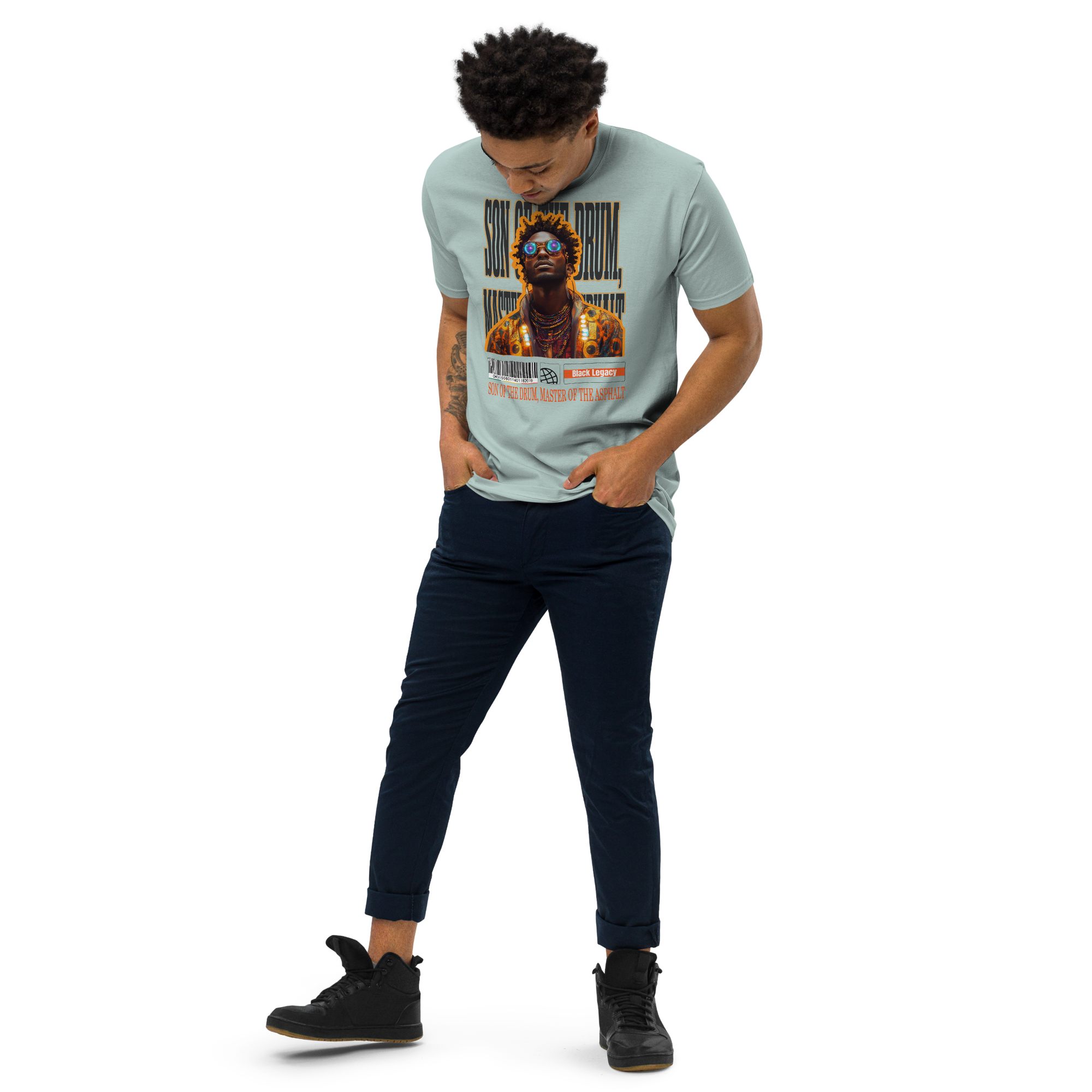Son of the Drum - Black Pride Streetwear Design - Image 3