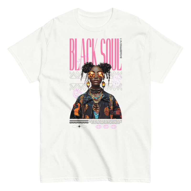 Unisex classic tee (Black Soul - Afro Pride and Urban Style)