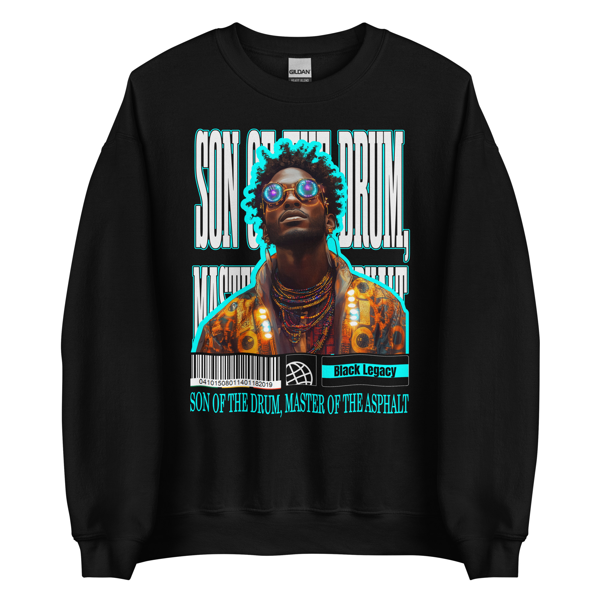 Son of the Drum T-Shirt - Black Pride Streetwear Design - Image 6