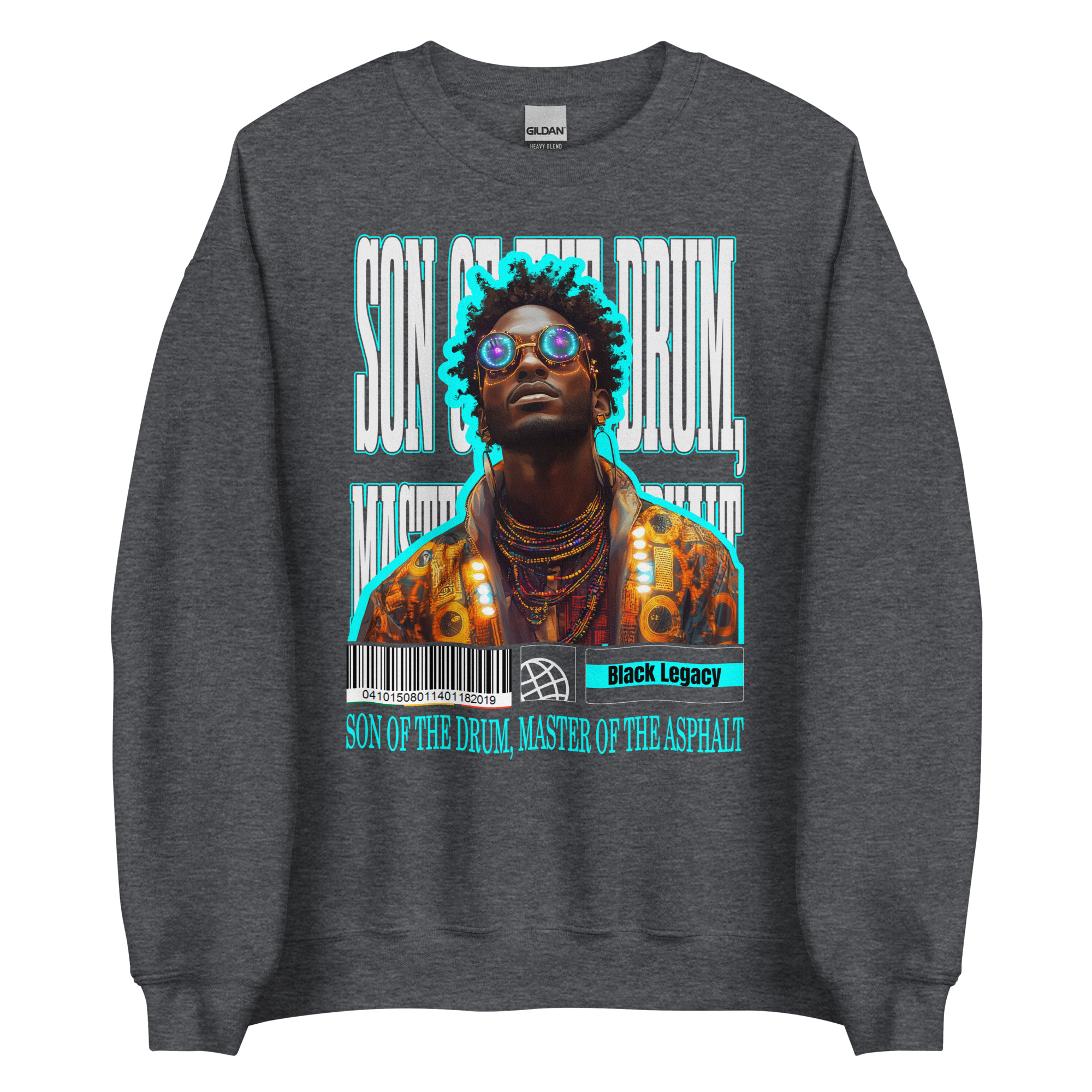 Son of the Drum T-Shirt - Black Pride Streetwear Design - Image 3