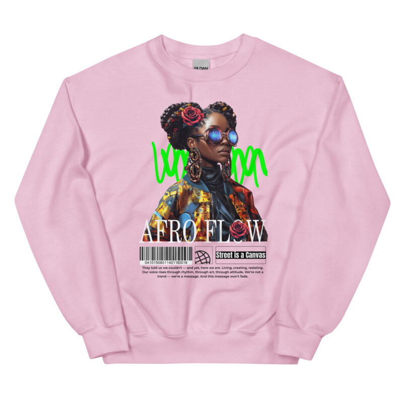 Unisex Sweatshirt  (Afro Flow - Visual Voice of Black Culture)