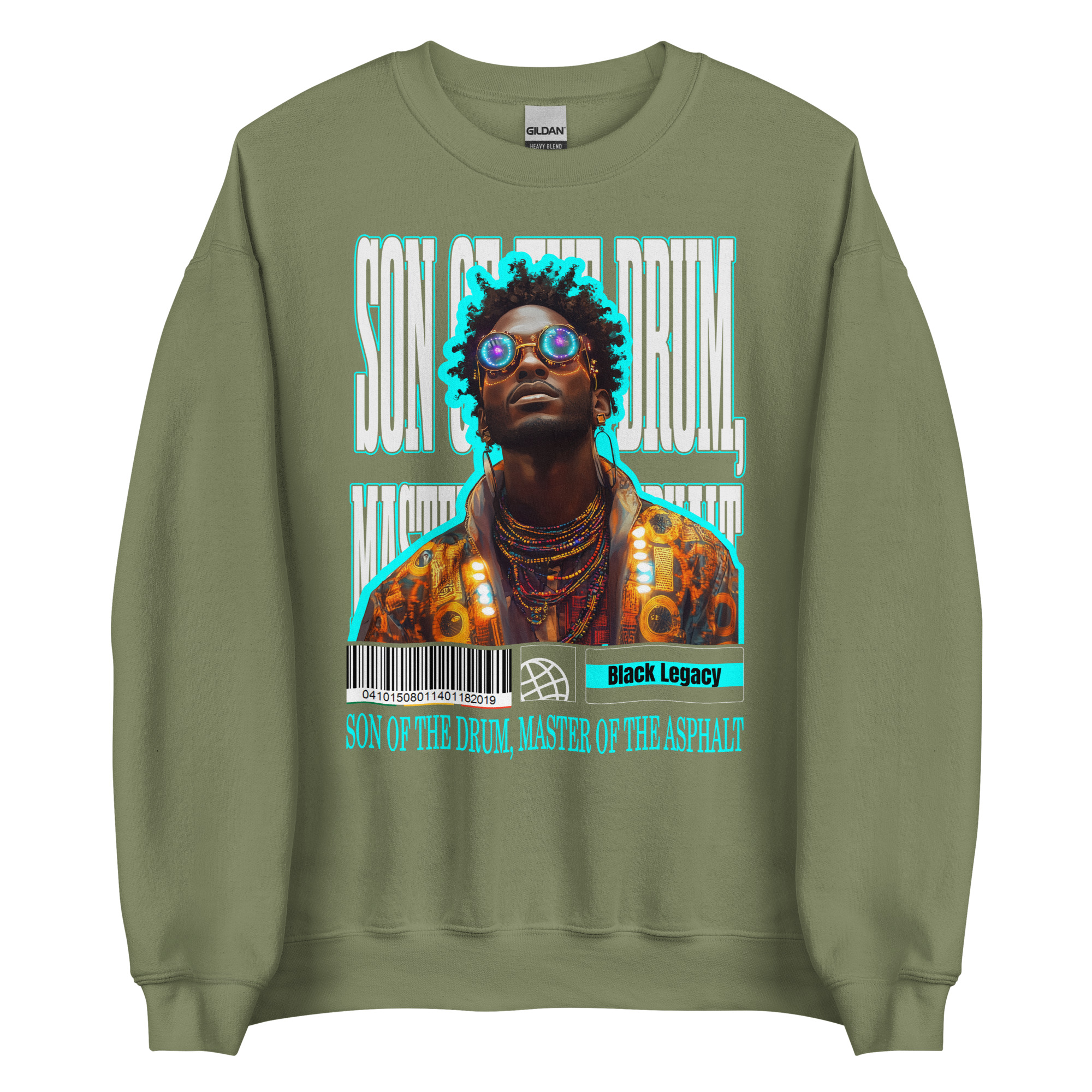 Son of the Drum T-Shirt - Black Pride Streetwear Design - Image 4