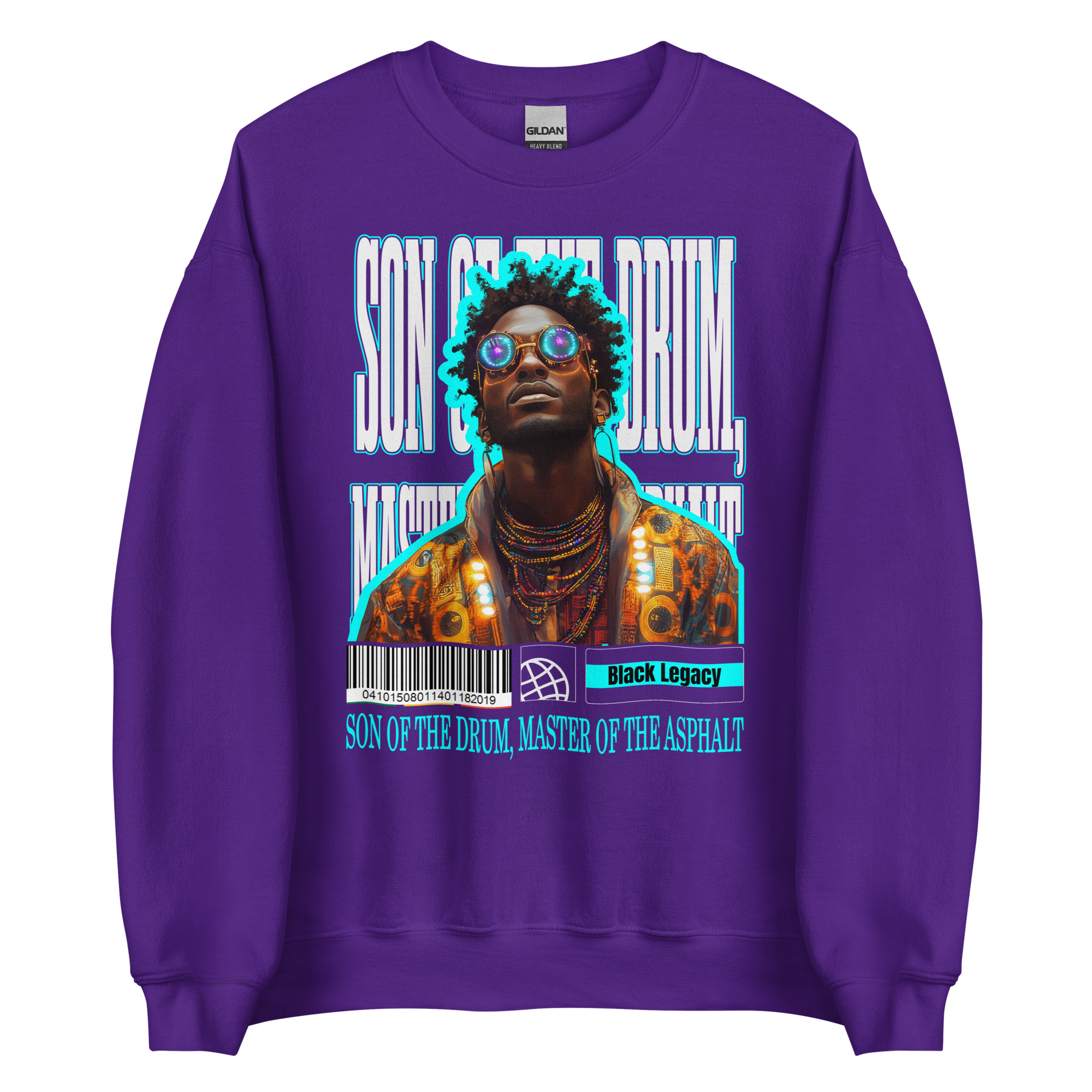 Son of the Drum T-Shirt - Black Pride Streetwear Design