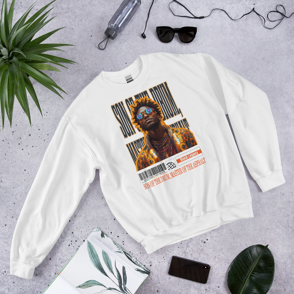 Unisex Sweatshirt - Son of the Drum, Master of the Asphalt