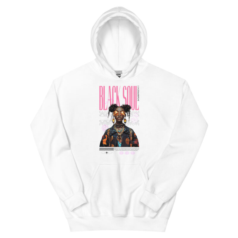 Unisex Hoodie (Black Soul - Afro Pride and Urban Style)