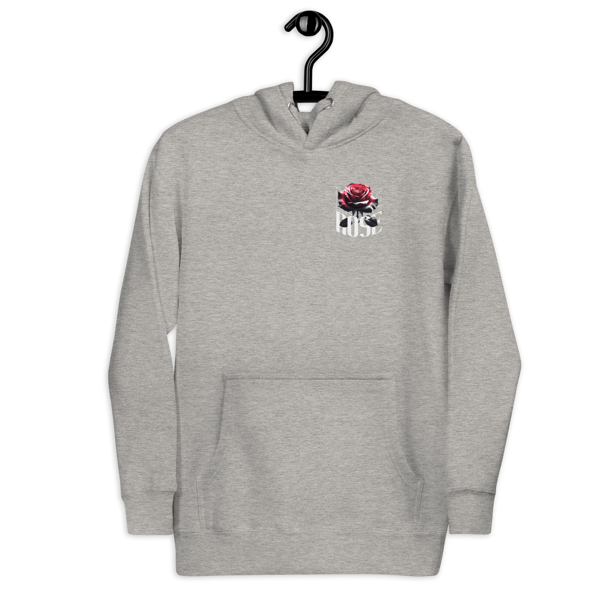 Unisex Hoodie with Urban Rose - Elegance & Strength art - Image 28