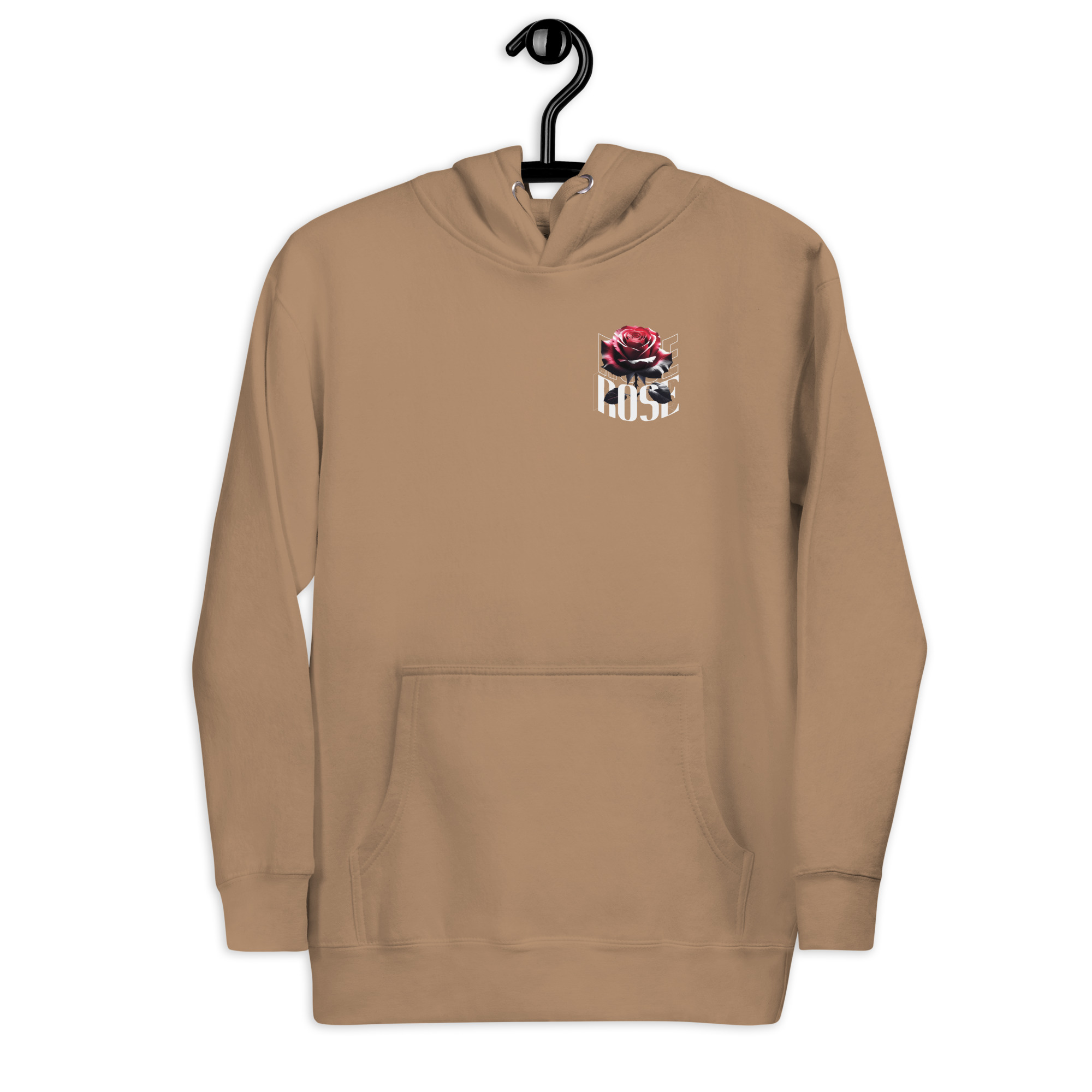 Unisex Hoodie with Urban Rose - Elegance & Strength art - Image 22