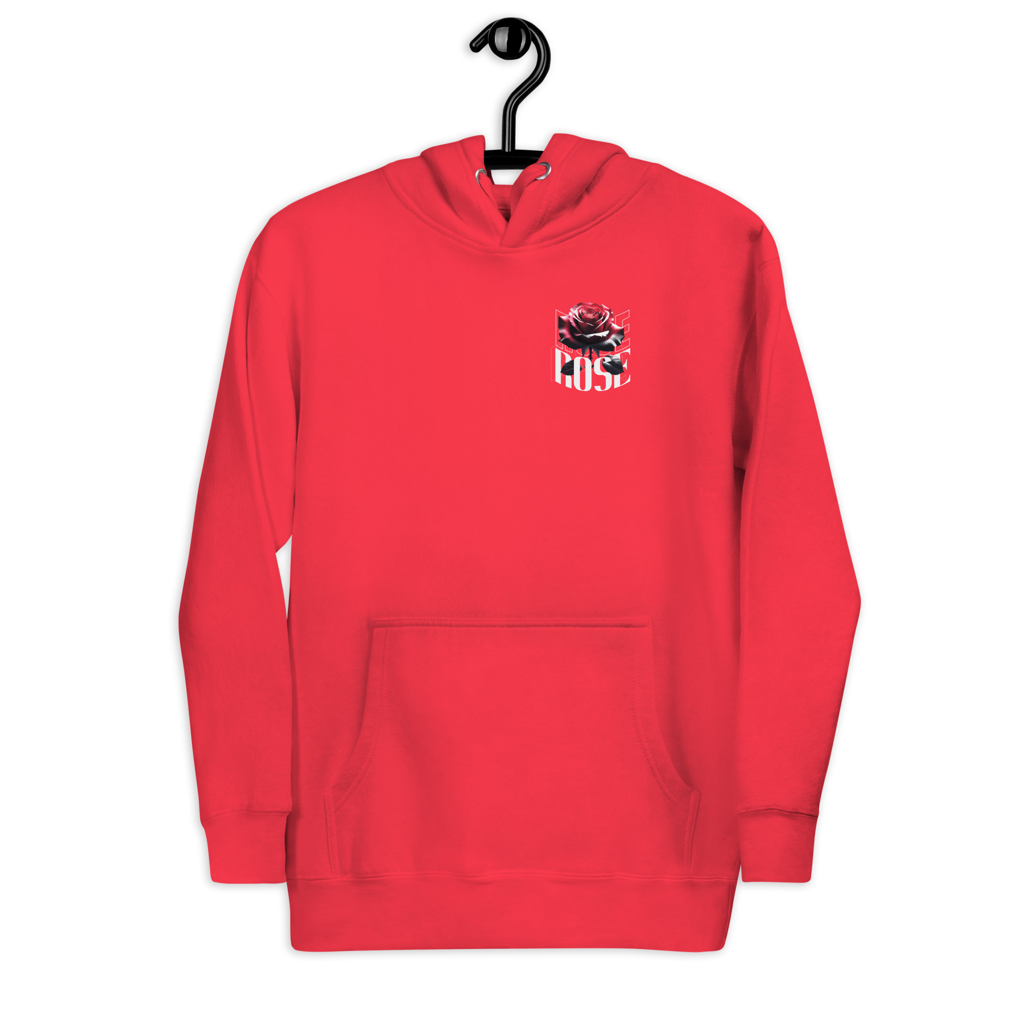 Unisex Hoodie with Urban Rose - Elegance & Strength art - Image 13