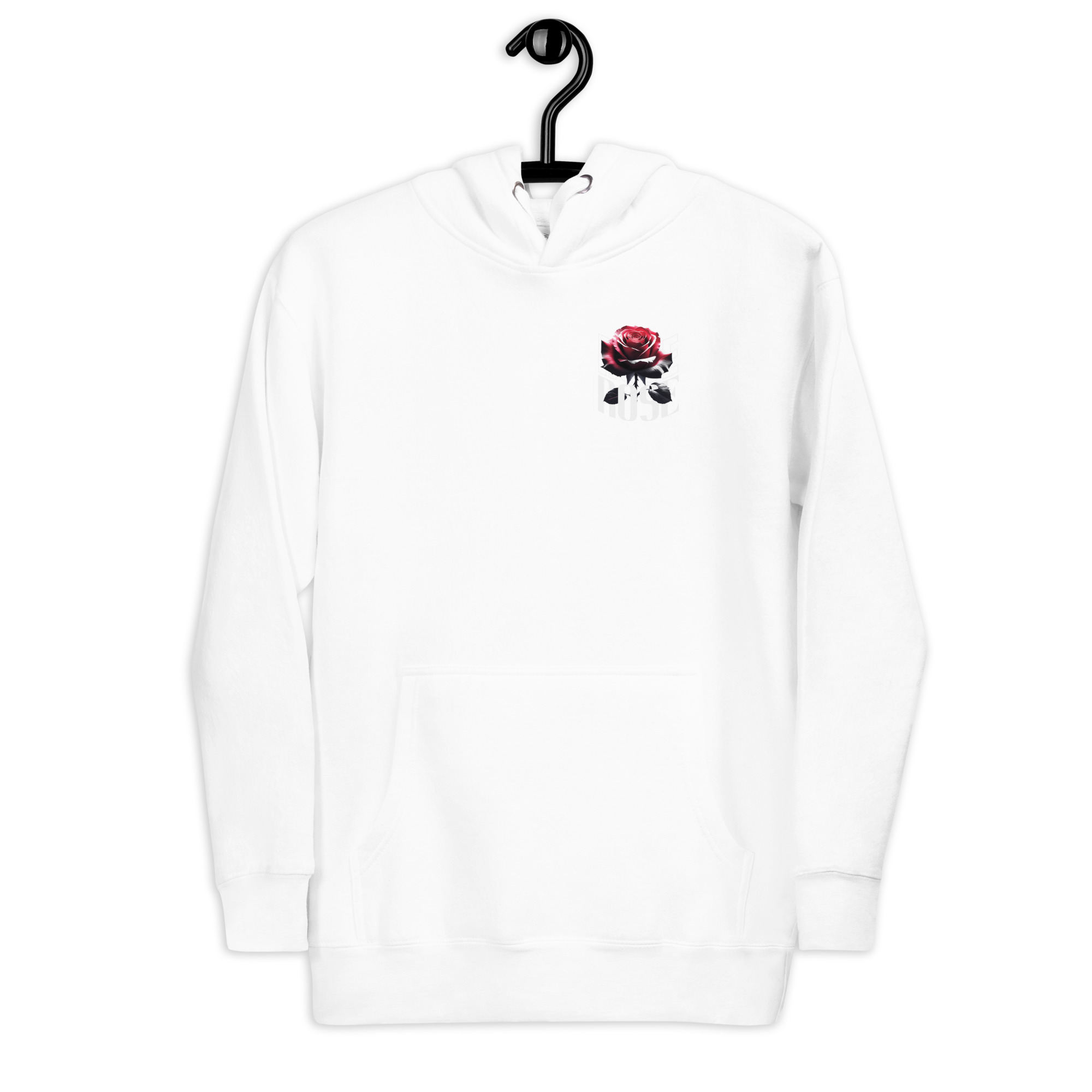 Unisex Hoodie with Urban Rose - Elegance & Strength art - Image 31