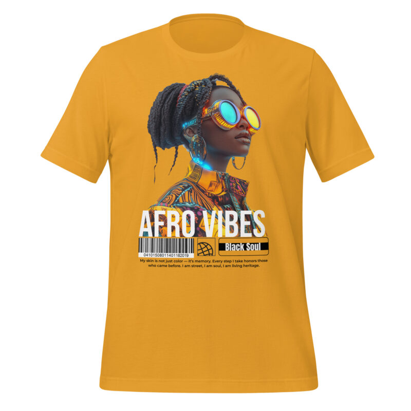 Unisex t-shirt  (Afro Vibes – Black Soul)