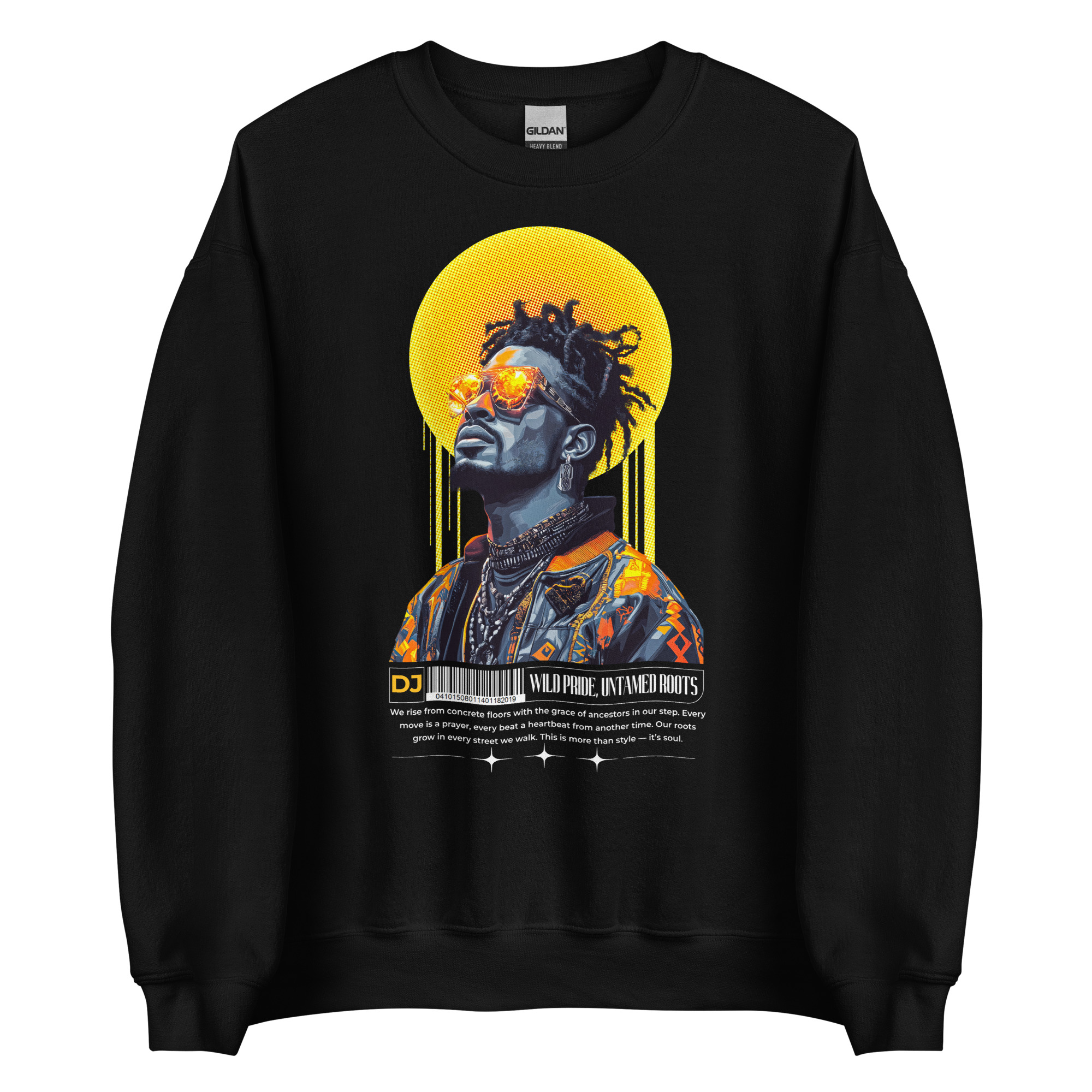 Unisex Sweatshirt - Wild Pride, Untamed Roots - Image 2
