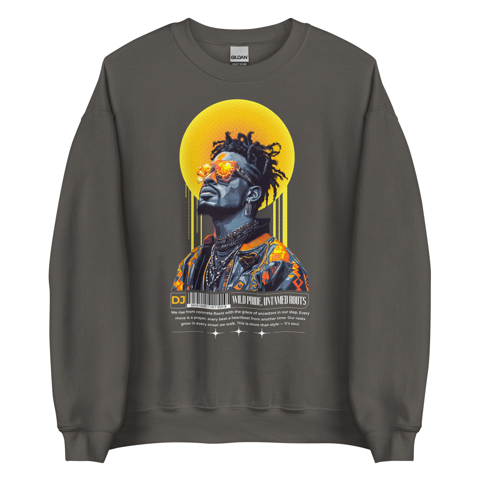 Unisex Sweatshirt - Wild Pride, Untamed Roots - Image 5