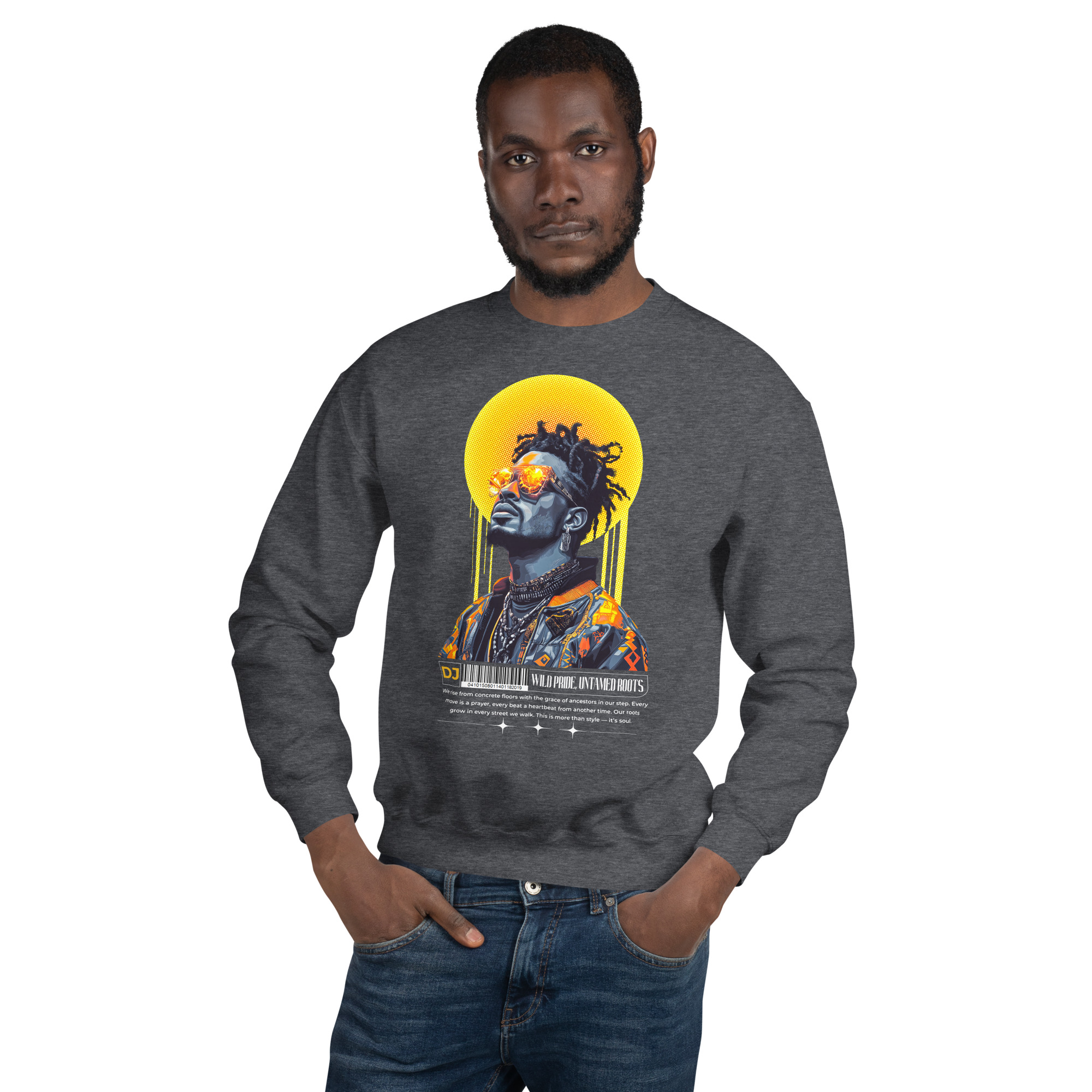 Unisex Sweatshirt - Wild Pride, Untamed Roots - Image 7
