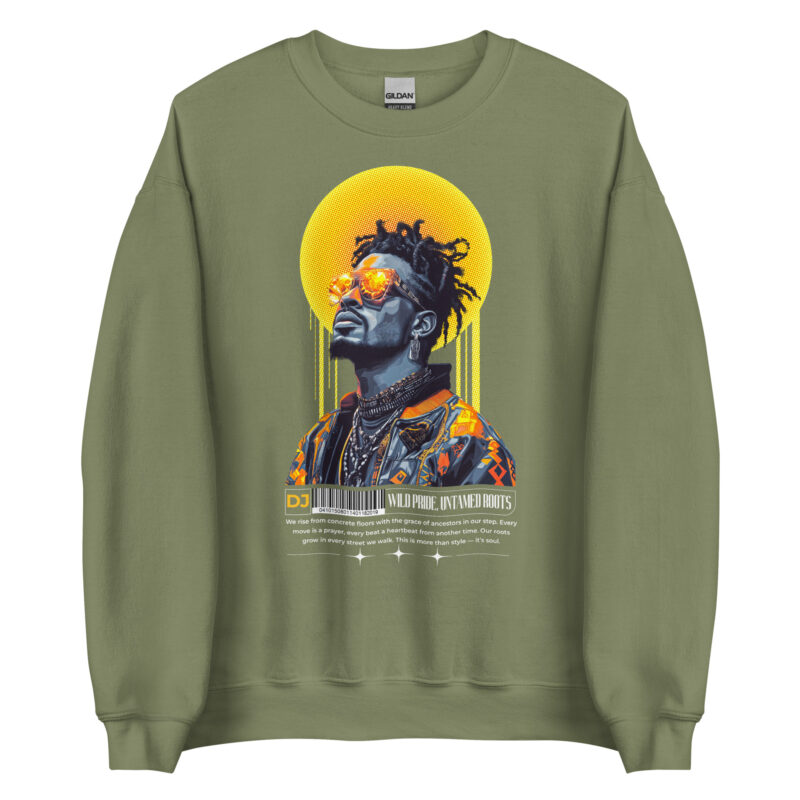 Unisex Sweatshirt - Wild Pride, Untamed Roots