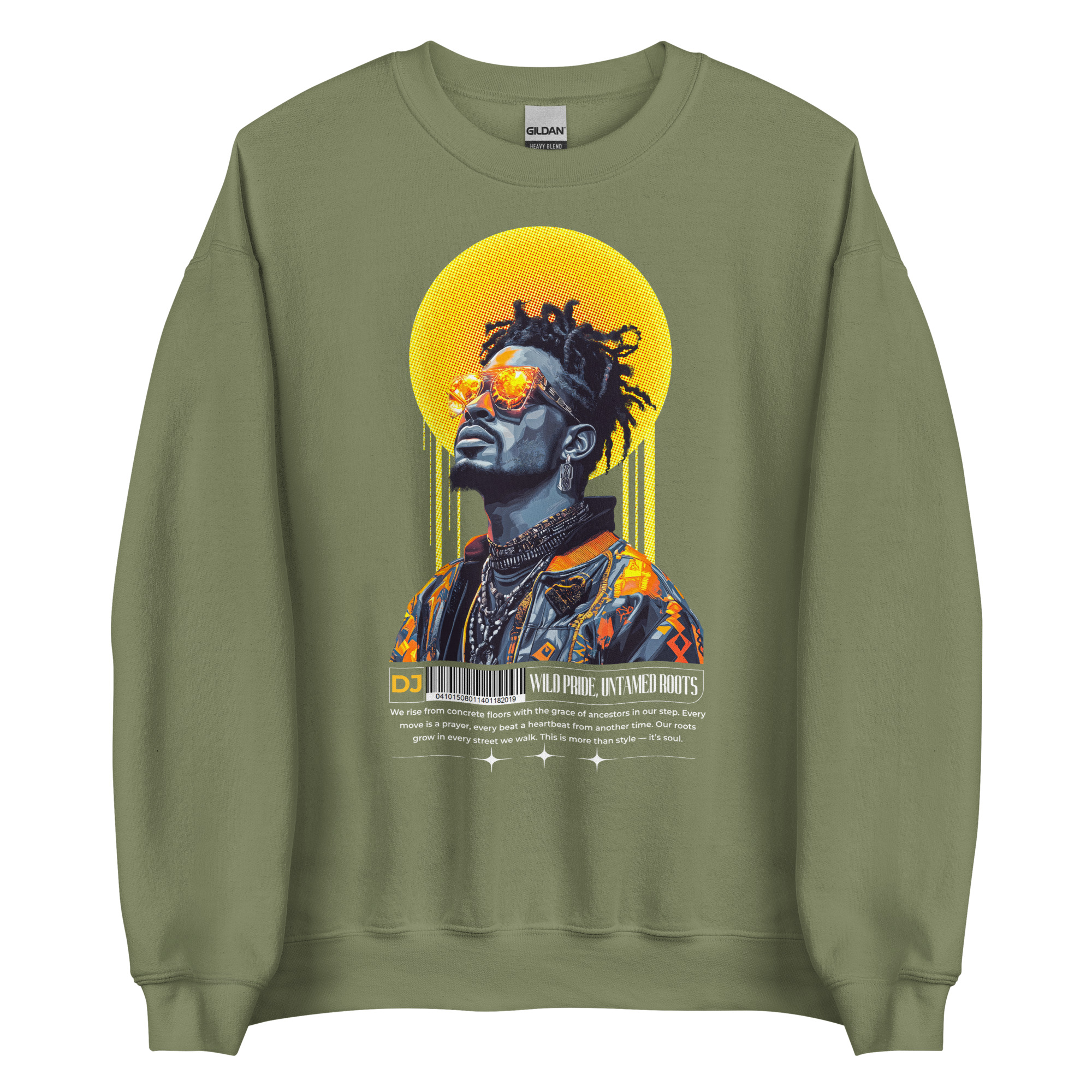 Unisex Sweatshirt - Wild Pride, Untamed Roots