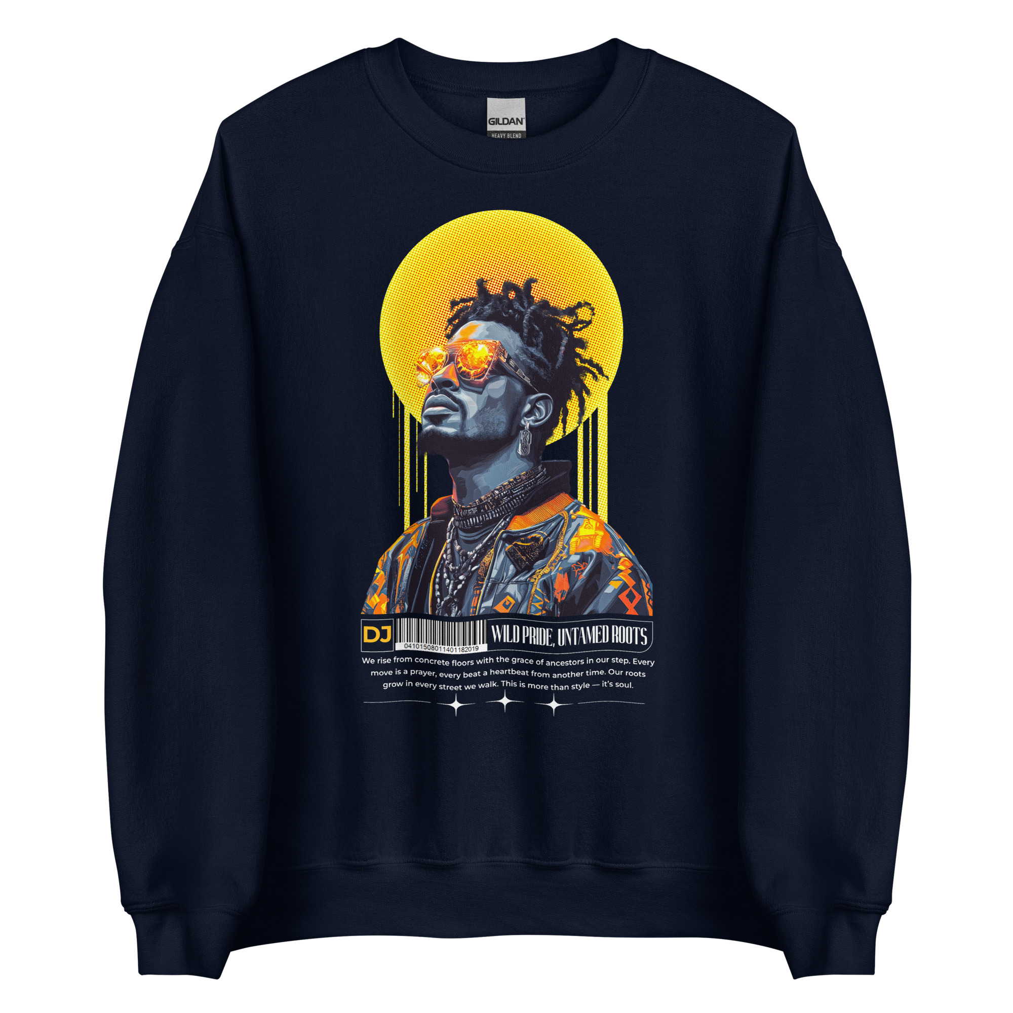 Unisex Sweatshirt - Wild Pride, Untamed Roots - Image 3