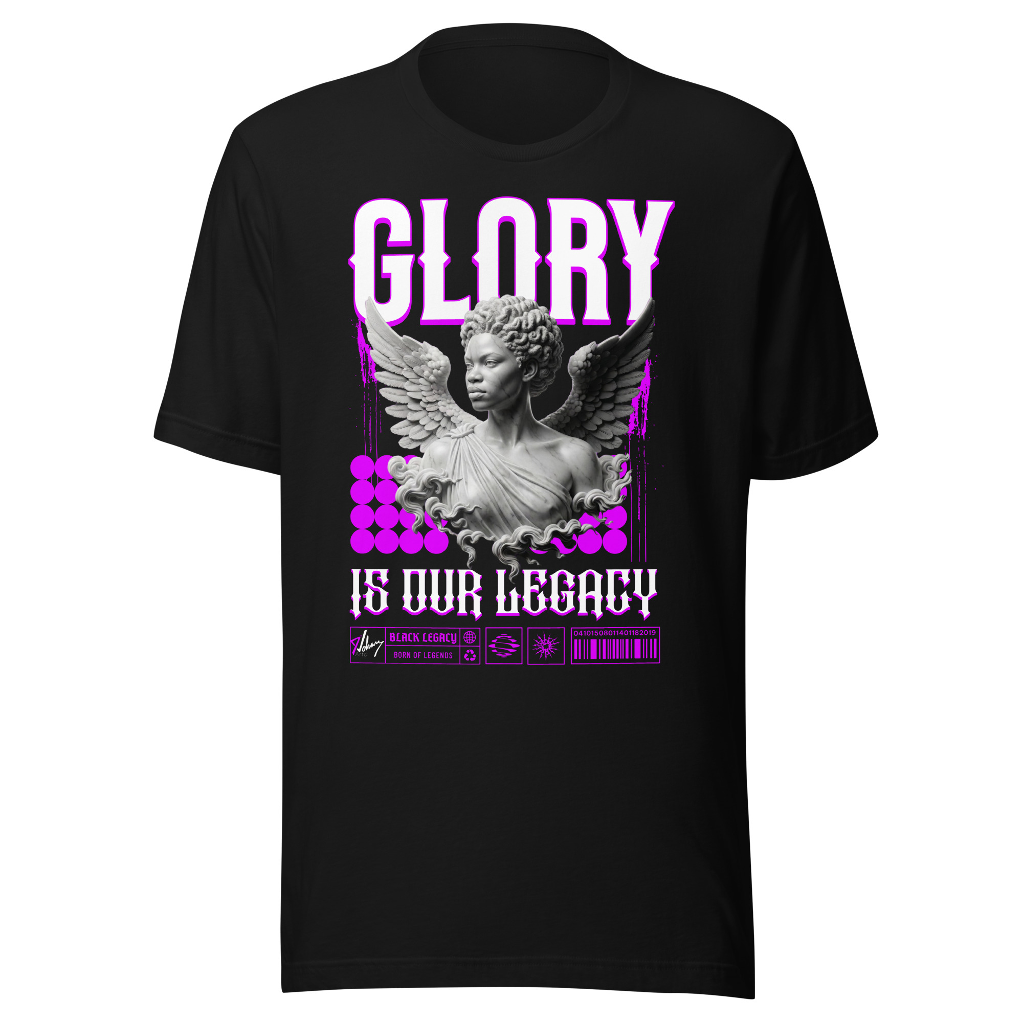 Unisex t-shirt - Glory Is Our Legacy – Black Excellence Streetwear Graphic Tee