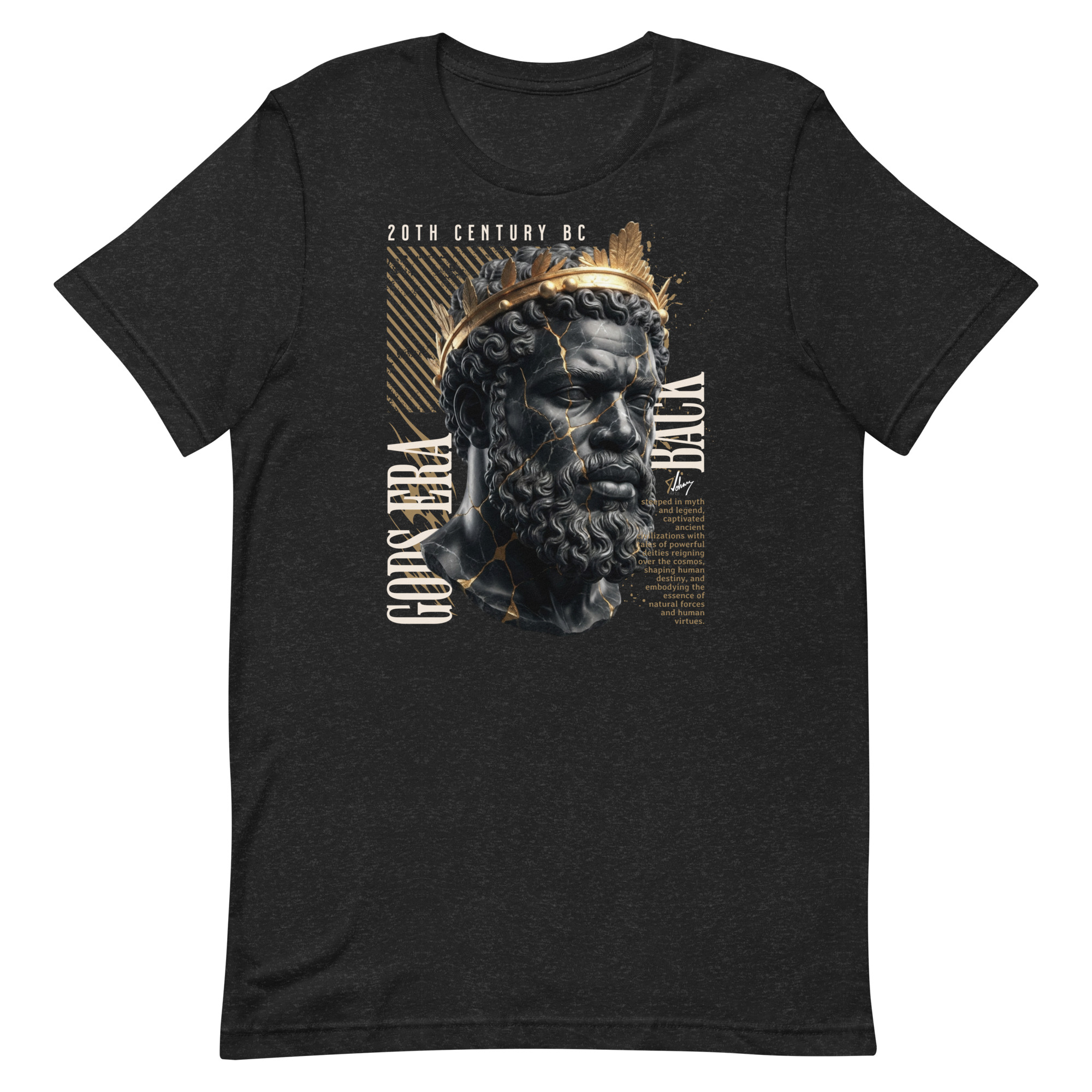Black King Legacy – Crowned in Strength Urban Streetwear Design - Unisex t-shirt - Image 6
