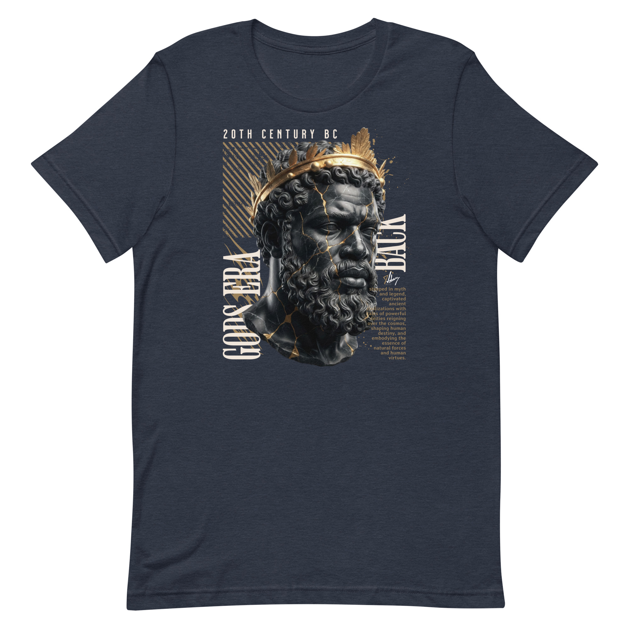 Black King Legacy – Crowned in Strength Urban Streetwear Design - Unisex t-shirt - Image 5