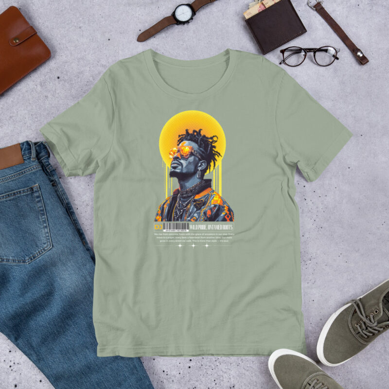 Unisex t-shirt - Wild Pride, Untamed Roots