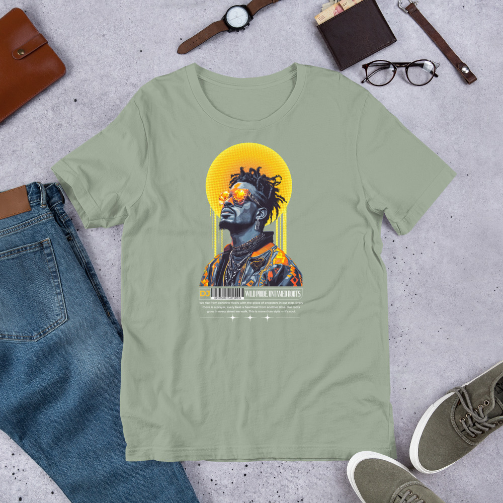 Unisex t-shirt - Wild Pride, Untamed Roots