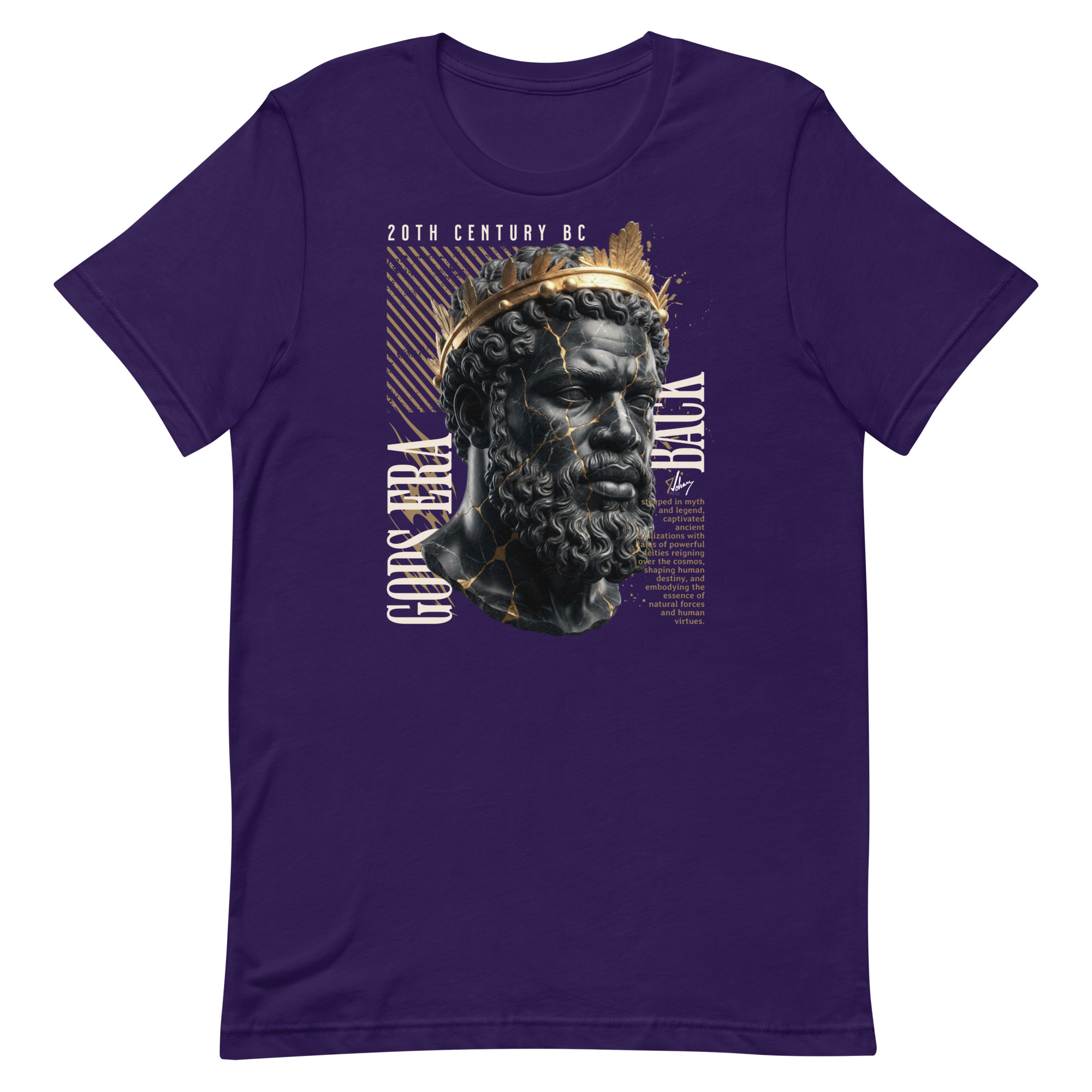 Black King Legacy – Crowned in Strength Urban Streetwear Design - Unisex t-shirt - Image 3