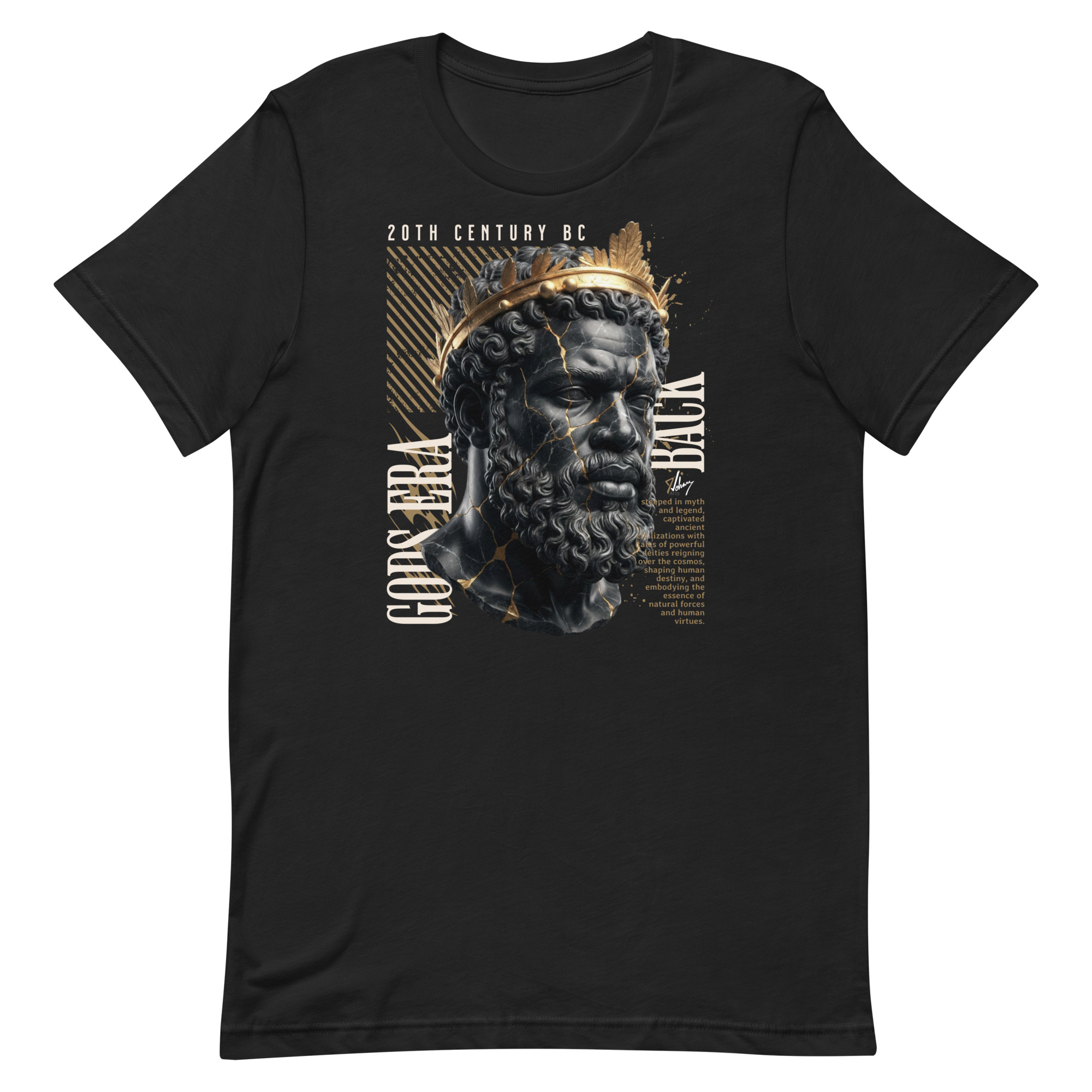 Black King Legacy – Crowned in Strength Urban Streetwear Design - Unisex t-shirt - Image 2