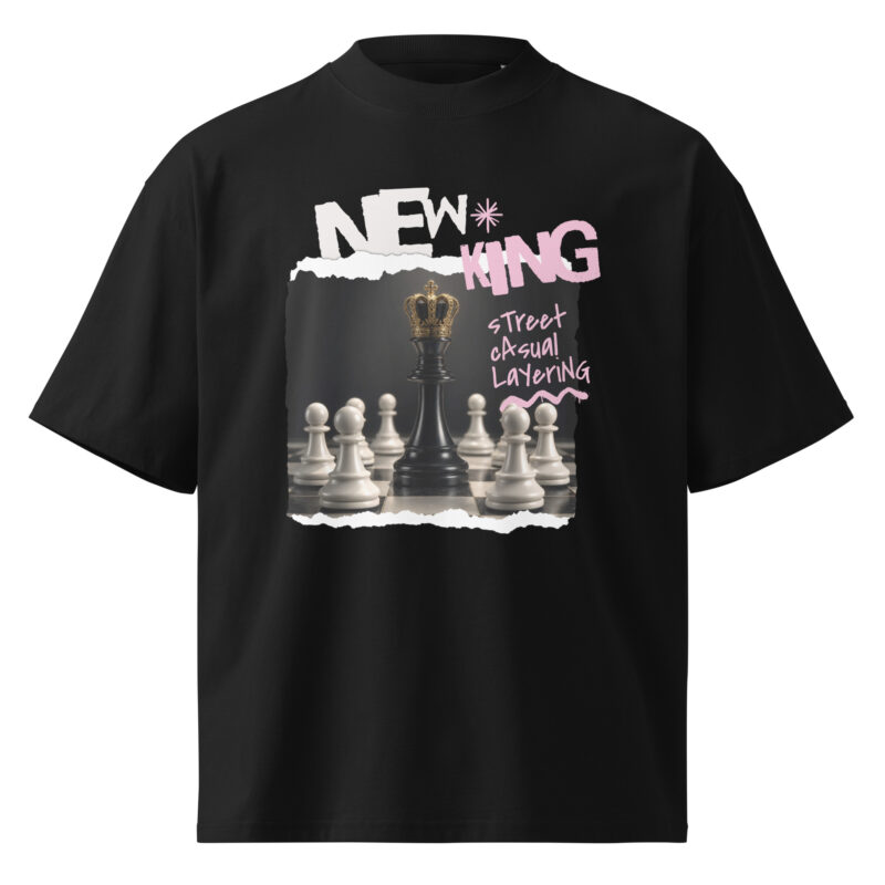 New King – Leadership Is Earned Premium Streetwear Graphic T-Shirt