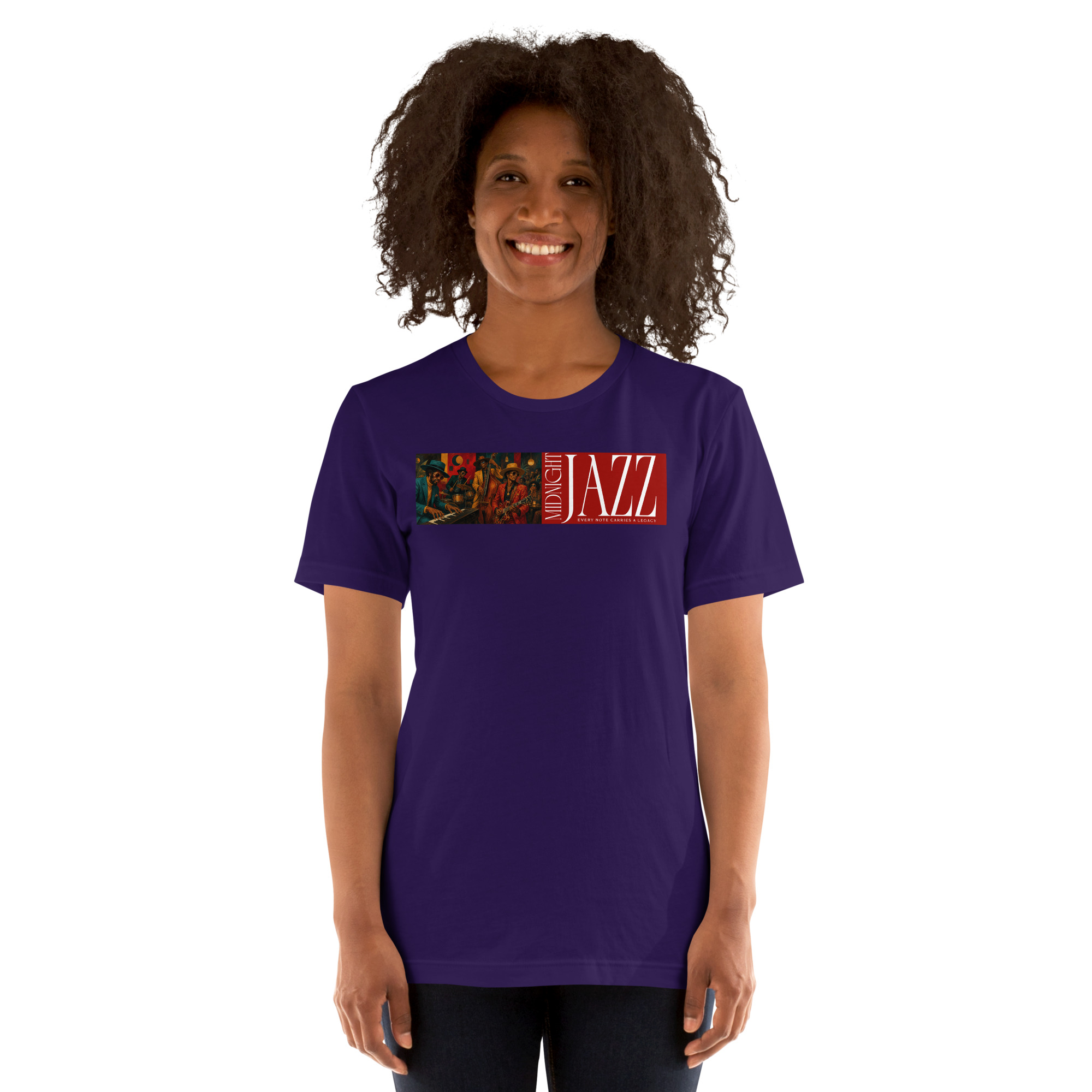 Midnight Jazz – Every Note Carries a Legacy | Unisex t-shirt - Image 6