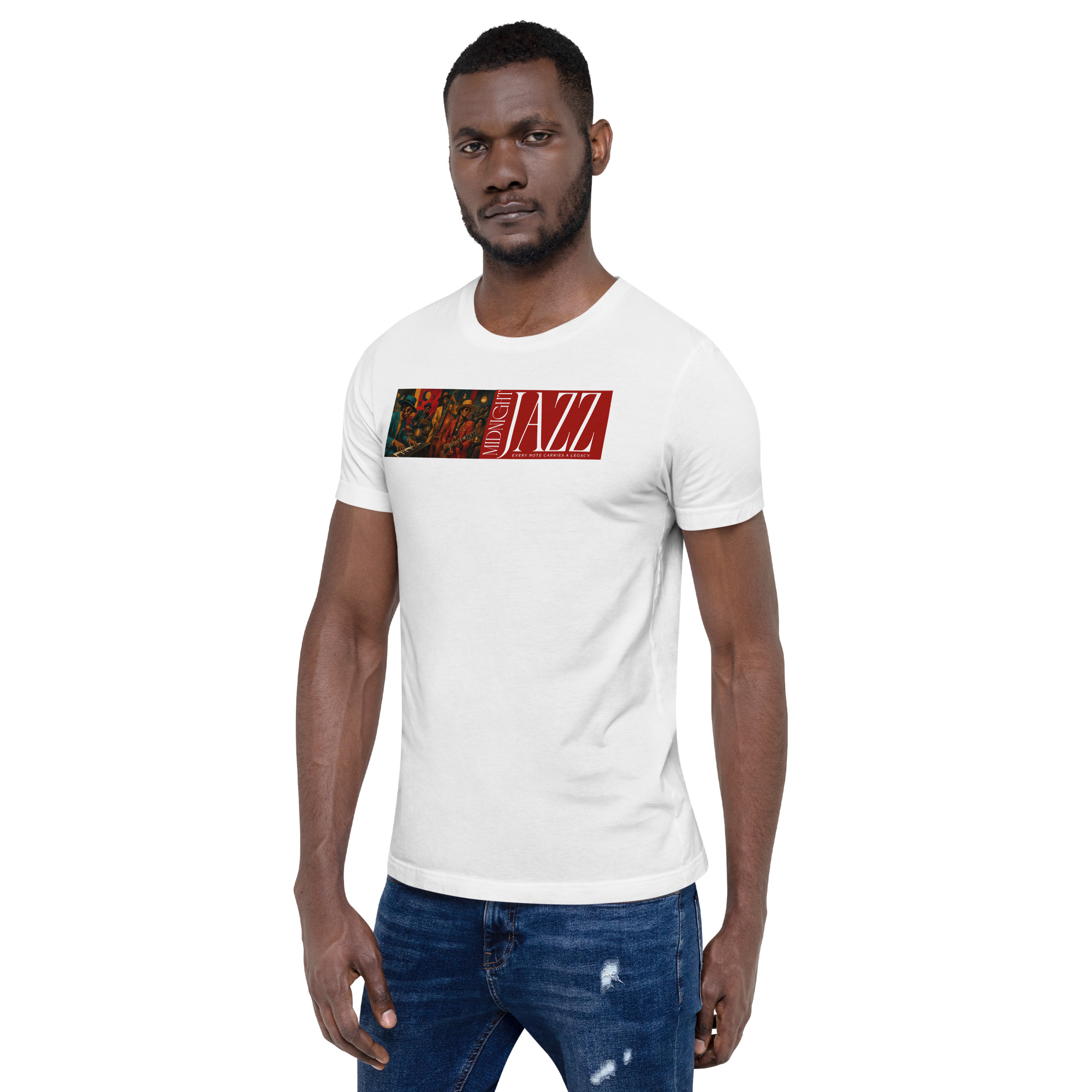 Midnight Jazz – Every Note Carries a Legacy | Unisex t-shirt - Image 5