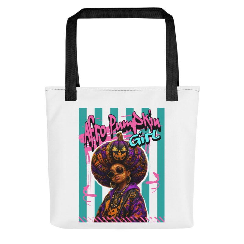 Afro Punk Skin – African-Inspired Halloween Art | All-Over Print Tote Bag