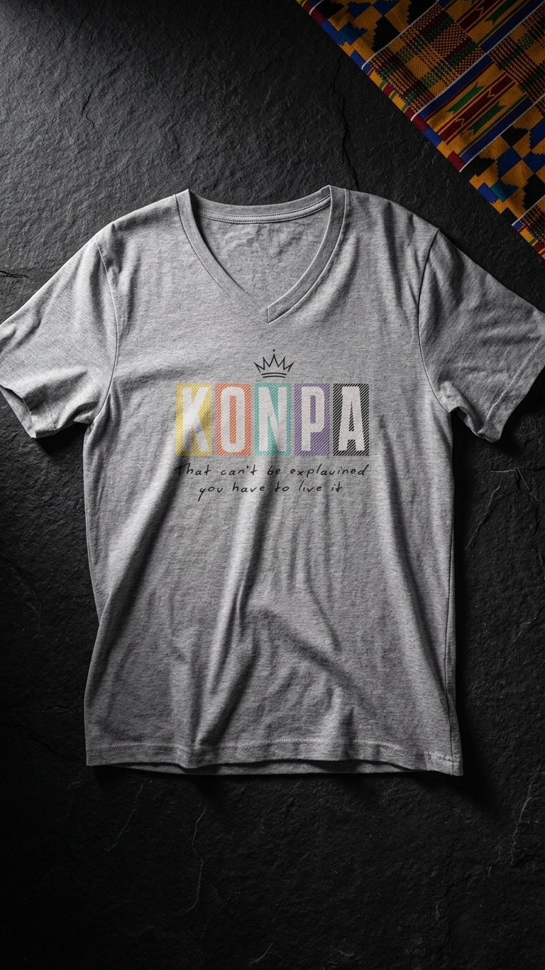 KONPA – That Can't Be Explained, You Have to Live It | Haitian Kompa Streetwear - Image 3