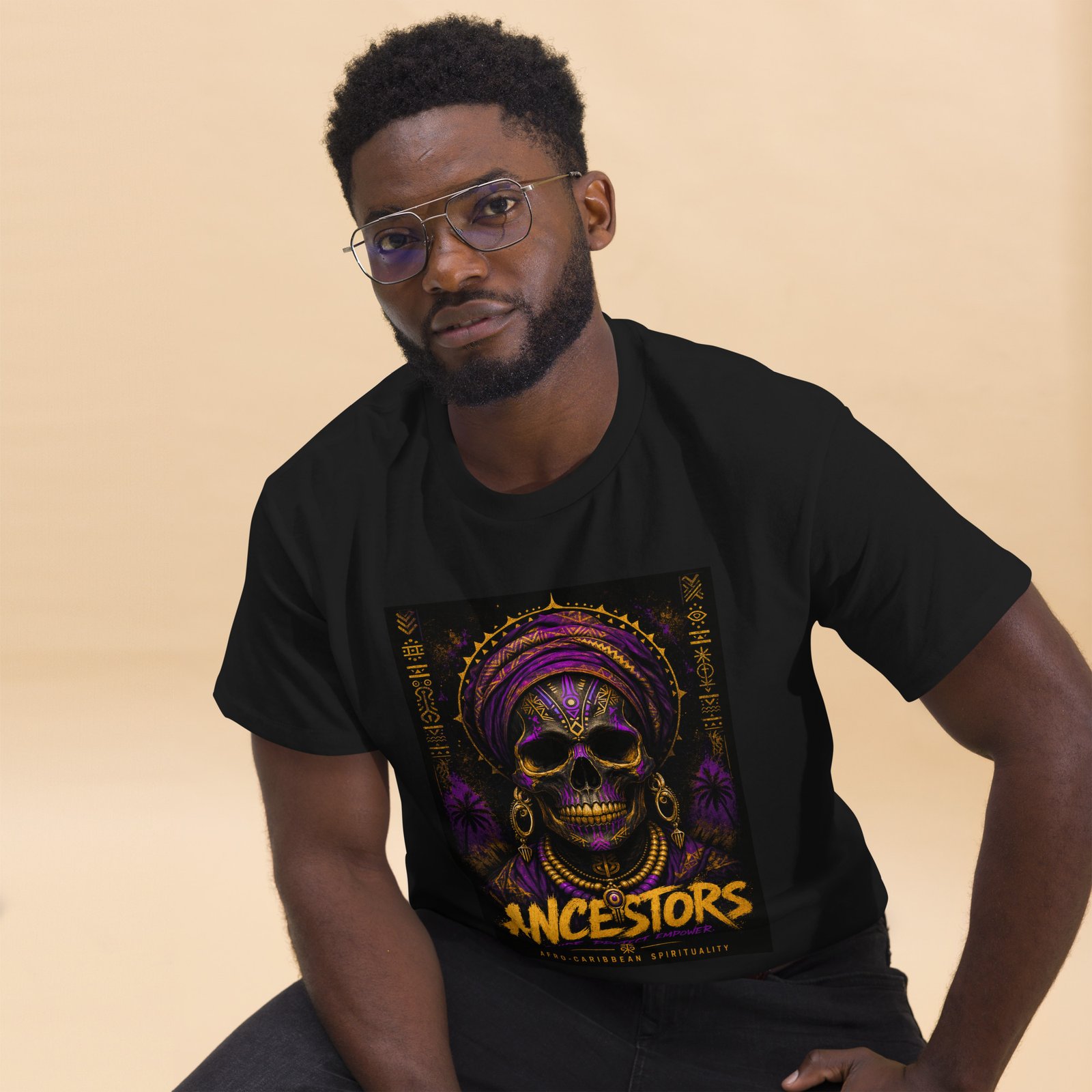 Vodou Reclaimed Classic T-Shirt – Ancestors Guide. Protect. Empower. - Image 2