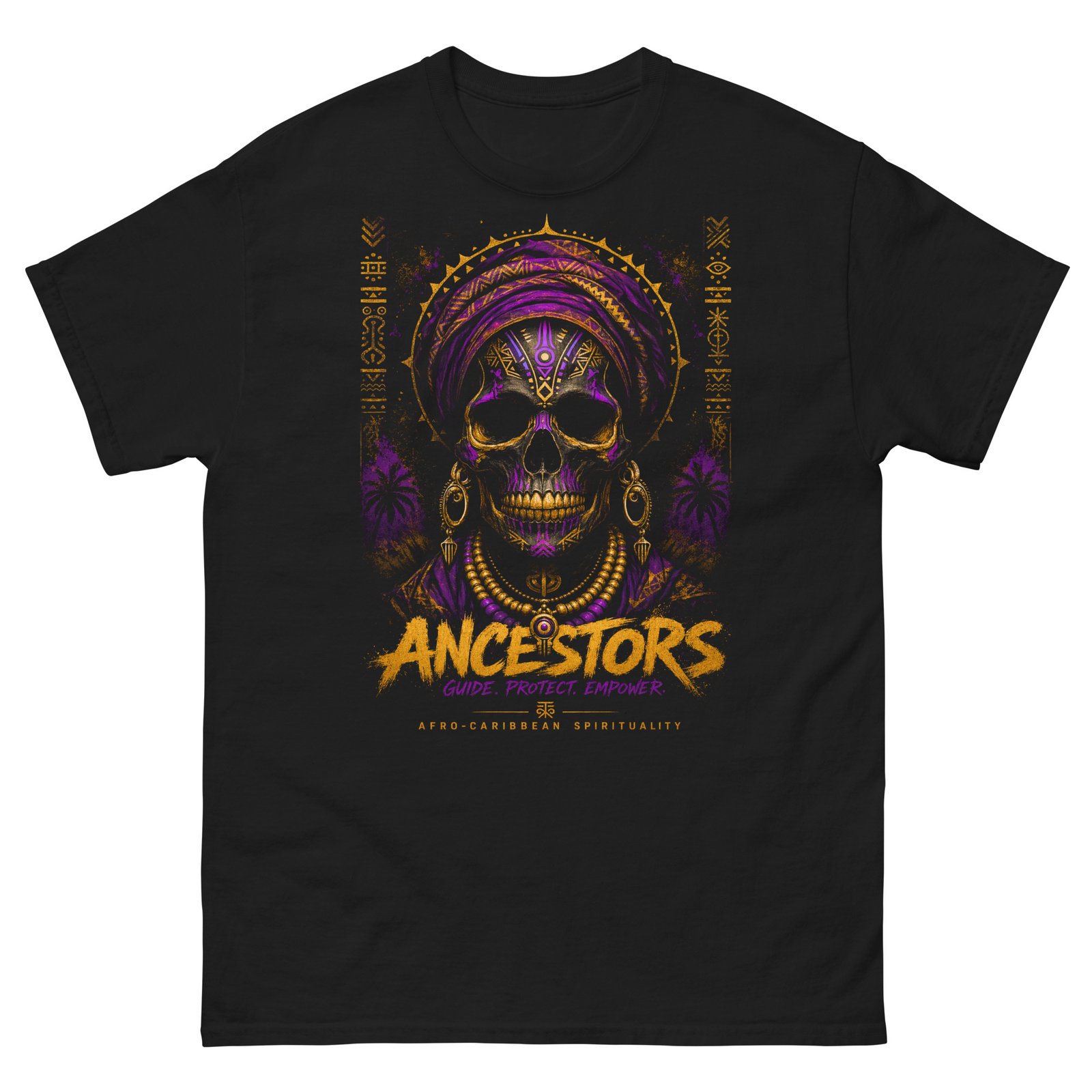 Vodou Reclaimed Classic T-Shirt – Ancestors Guide. Protect. Empower. - Image 4