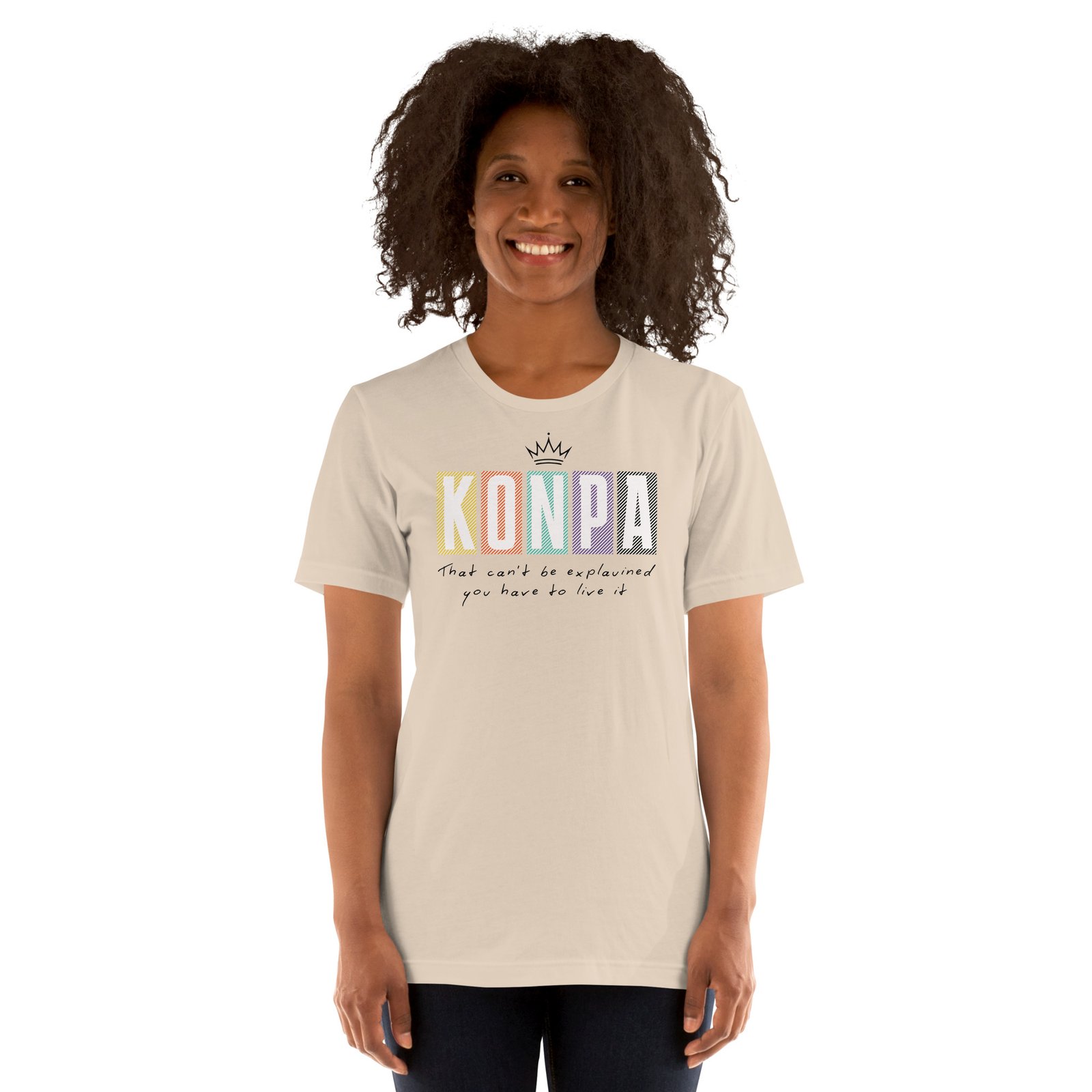 KONPA – That Can't Be Explained, You Have to Live It | Unisex Tee - Image 4