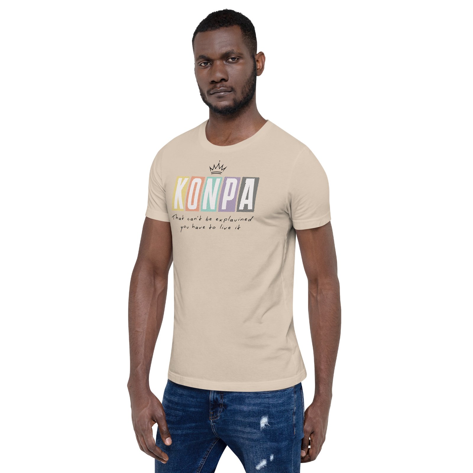KONPA – That Can't Be Explained, You Have to Live It | Unisex Tee - Image 6