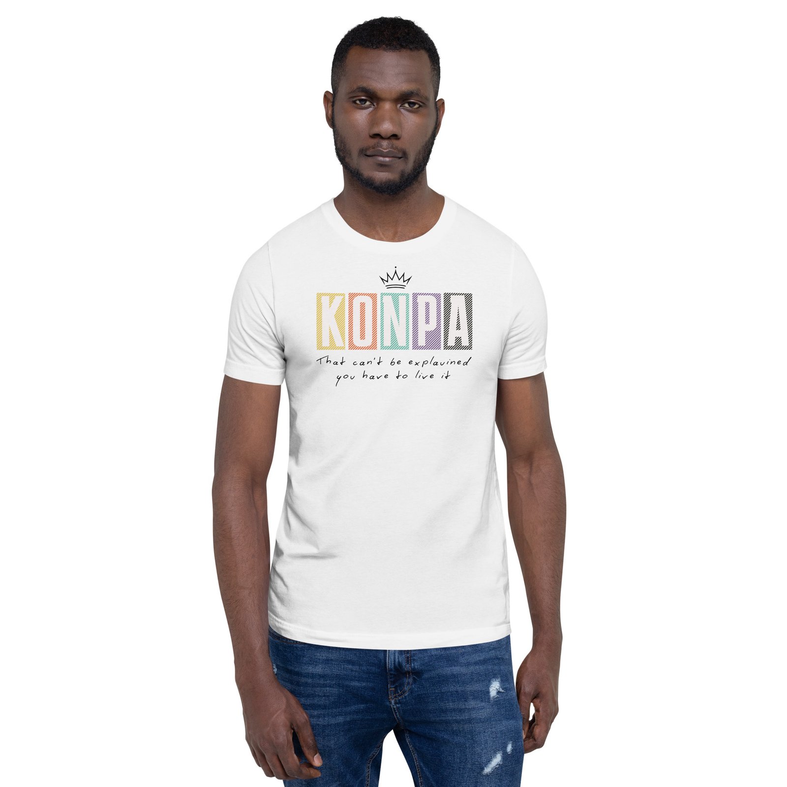KONPA – That Can't Be Explained, You Have to Live It | Unisex Tee - Image 5